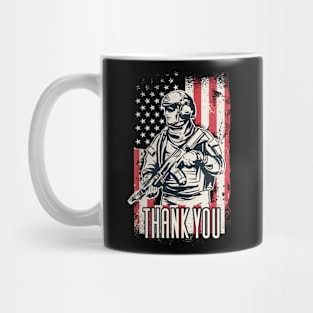 Thank You Veterans Mug